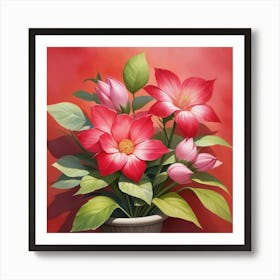 Flowers In A Vase Art Print