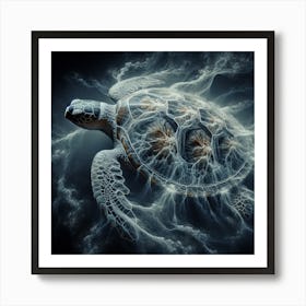 sea turtles  Art Print