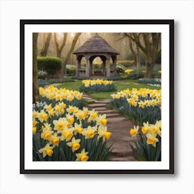 Daffodils 14 Art Print