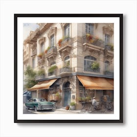 Hostres1 Watercolor Art Print