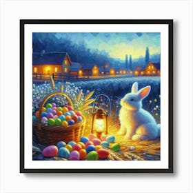 Easter Bunny Art Print