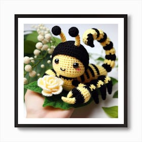 Amigurumi, scorpion 2 Art Print