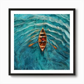 'Canoe' 1 Art Print