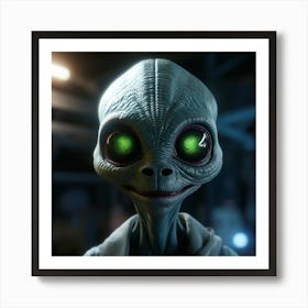 Alien Child 1 Art Print