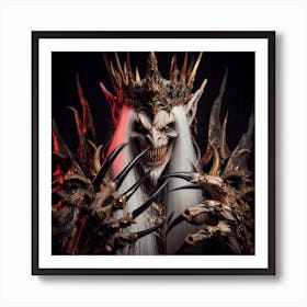 Demon King 3 Art Print