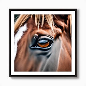 Eye Of A Horse 2 Art Print