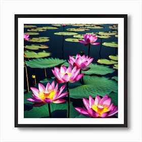 Lotus Flower 79 Art Print