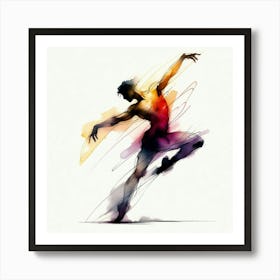 Ballet Dancer 2 Art Print