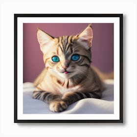 Bengal Cat Art Print