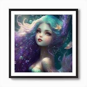 Mermaid 4 Art Print