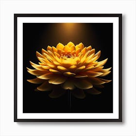 Dahlia Flower 9 Art Print