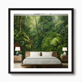 Jungle Mural 11 Art Print