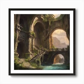 Fantasy Painting 35 Art Print