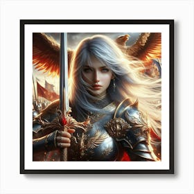 Eagle Warrior 2 Art Print