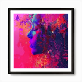 Portrait Of A Woman 32 Art Print