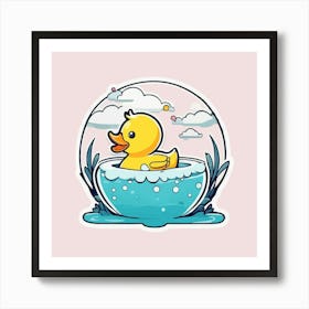 Rubber Duck 8510266 1280 Art Print