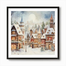 Christmas Elegance Art Print