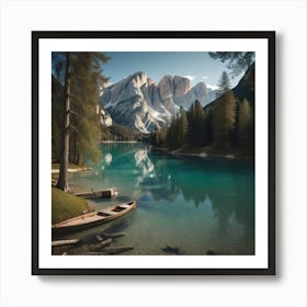 Lake - Lake Stock Videos & Royalty-Free Footage Art Print