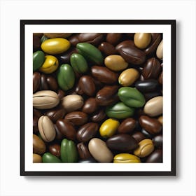 Coffee Beans 303 Art Print