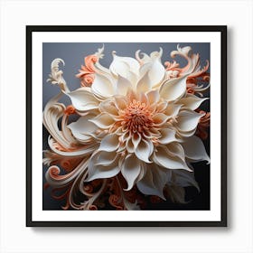 Dahlia Art Print