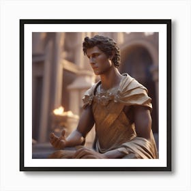 Statue Of Aphrodite Art Print