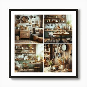 Farmhouse Kitchen Art Print