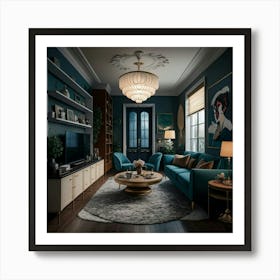 Living Room 2 Art Print