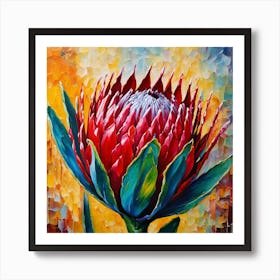 Flower of Protea 1 Art Print