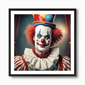 The Clown's Circus Encore Art Print