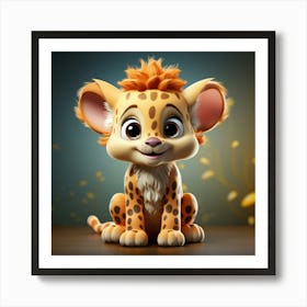 Lion Cub 8 Art Print