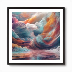 Abstract Painting Art Print