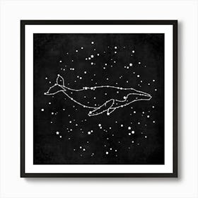 Whale Constellation Art Print