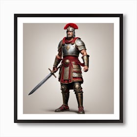 A Roman Centurion Art Print