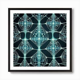 Abstract Fractal Pattern 3 Art Print