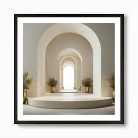 Archway Stock Videos & Royalty-Free Footage 62 Art Print