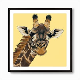 Giraffe 11 Art Print