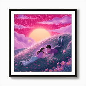 Love Story Art Print