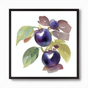 Prune Art Print