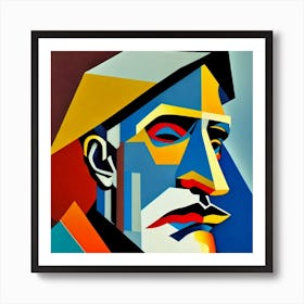 Portrait Of A Man Art Print