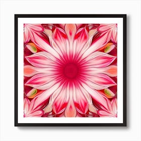 Abstract Floral Pattern Art Print