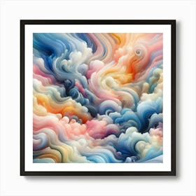 Abstract Painting 220 Art Print