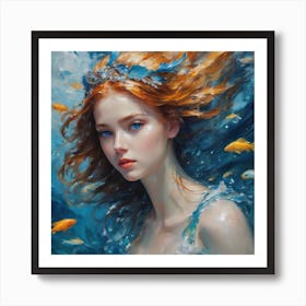 Mermaid Art Print