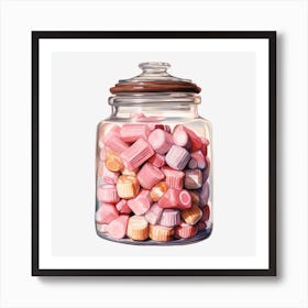 Candy Jar 9 Art Print