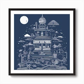 Islamic Temple Art Print