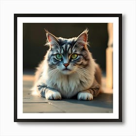 Cat Portrait Art Print