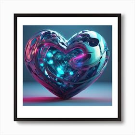 Heart Of Glass Art Print