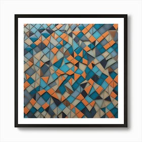 Mosaic Wall Art Print