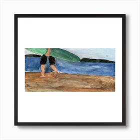 Waves Art Print