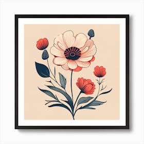 Flowers 1 Art Print