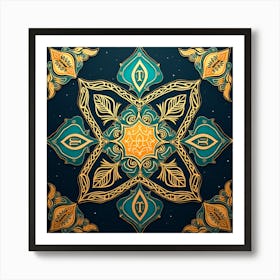 Islamic Design Art Print